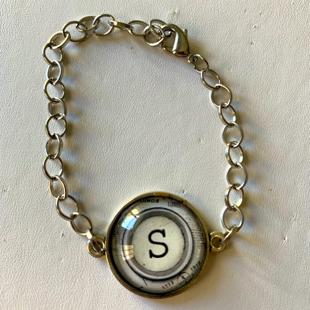 Bracelet S Initial Letter Monogram - image 3